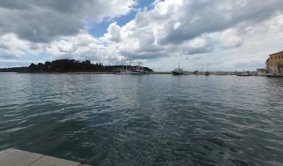 Molo w Mieście Rovinj